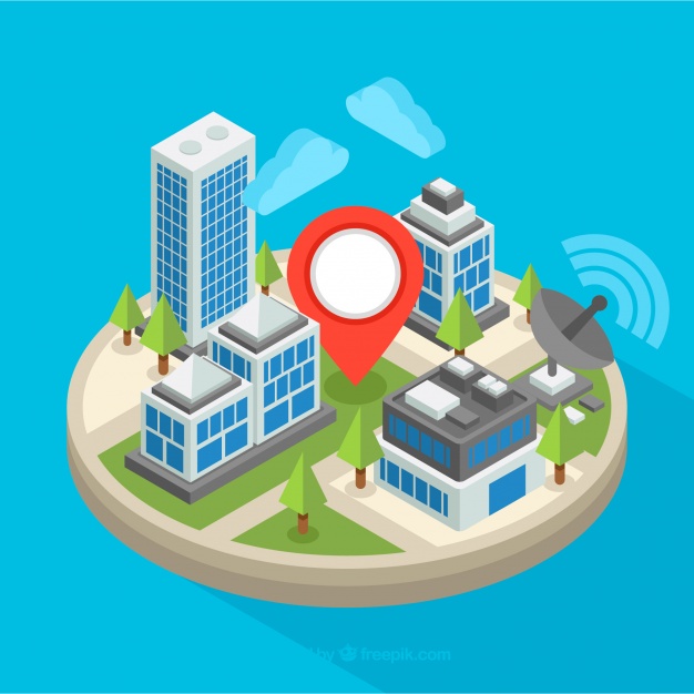 <a href="https://br.freepik.com/vetores-gratis/cidade-comercial-em-estilo-isometrico_1209984.htm">Designed by Freepik</a>